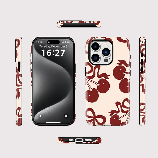 Coque Cerise Pastel pour iPhone