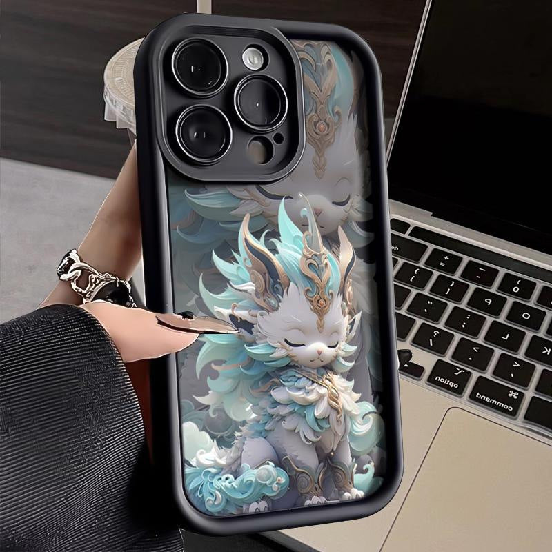 Coque Design Dragon Mythique - Iphone séries 11 à 15 La Coqueria