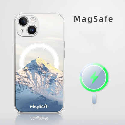 L’Empreinte Boréale des montagnes – Coque iPhone séries 12 à 15  La Coqueria