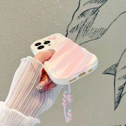 Coque pastel marbrée pour Iphone