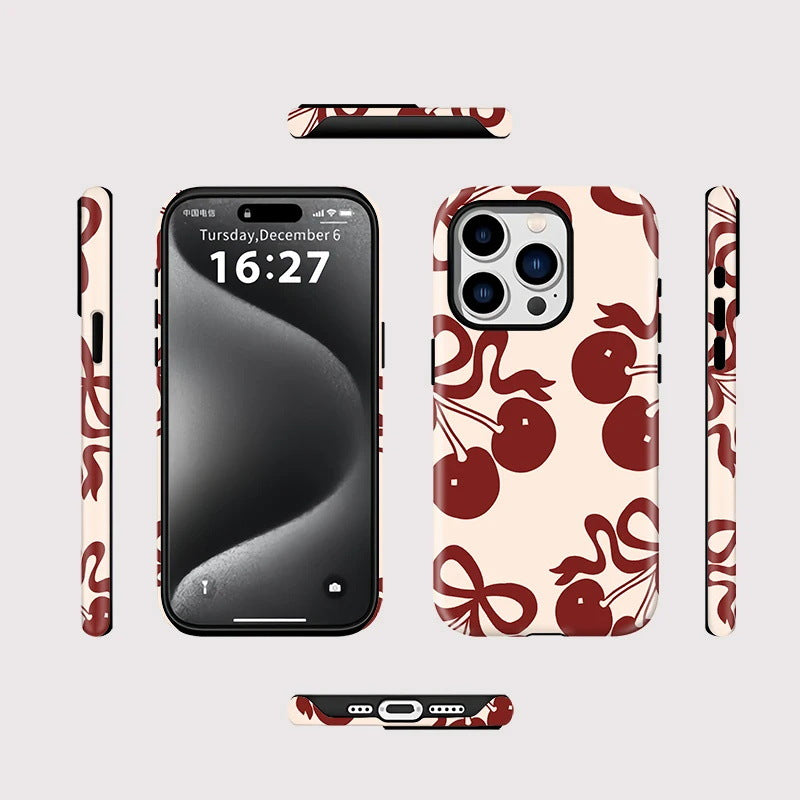 Coque Cerise Pastel pour iPhone