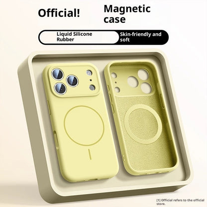 Coque Magnétique Silicone Liquide – MagSafe pour iPhone 17  La Coqueria