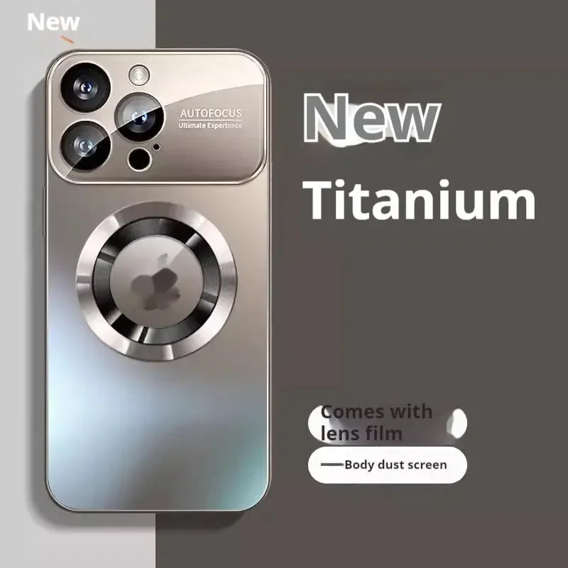 Coque iPhone MagSafe - Alliage en titane  La Coqueria