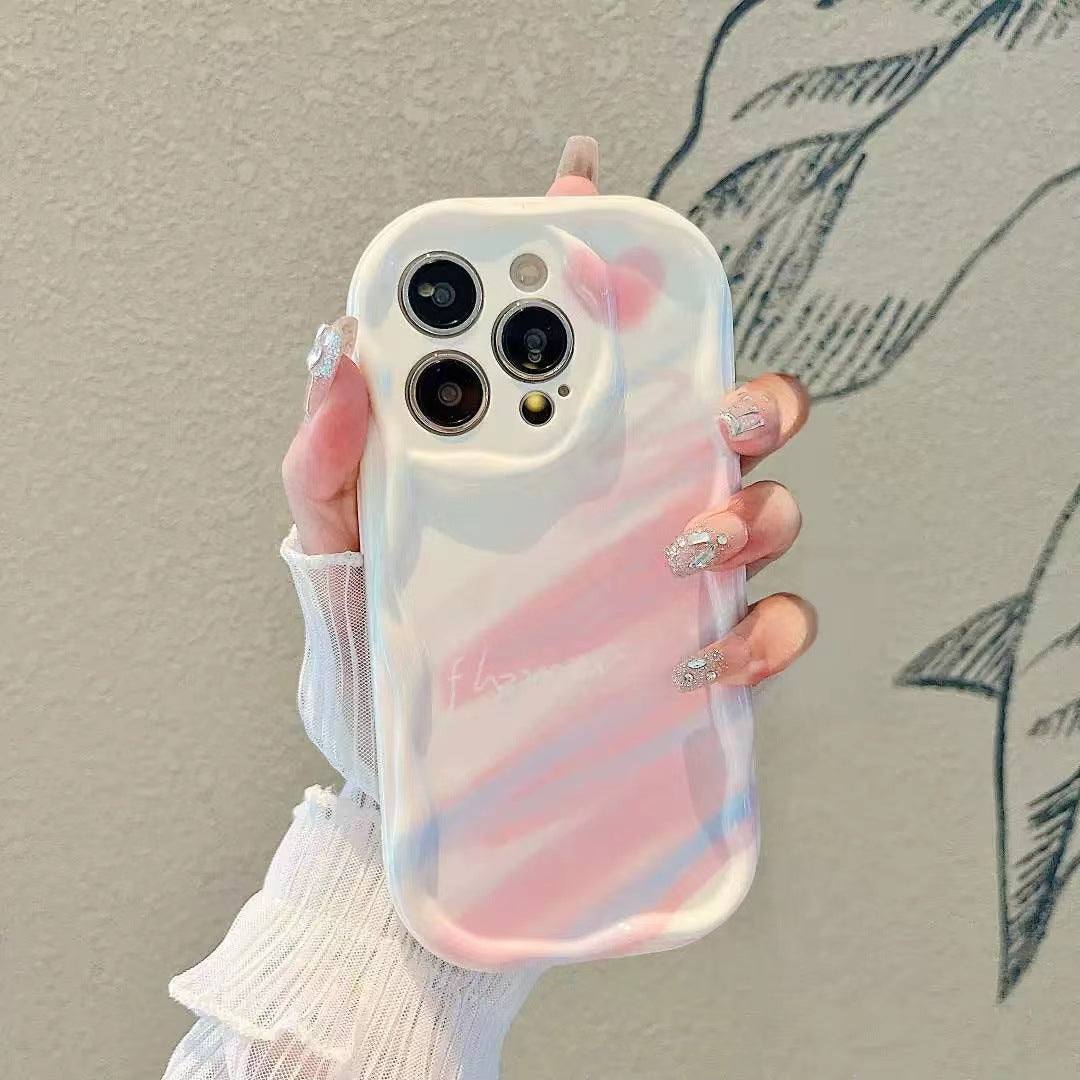 Coque pastel marbrée pour Iphone