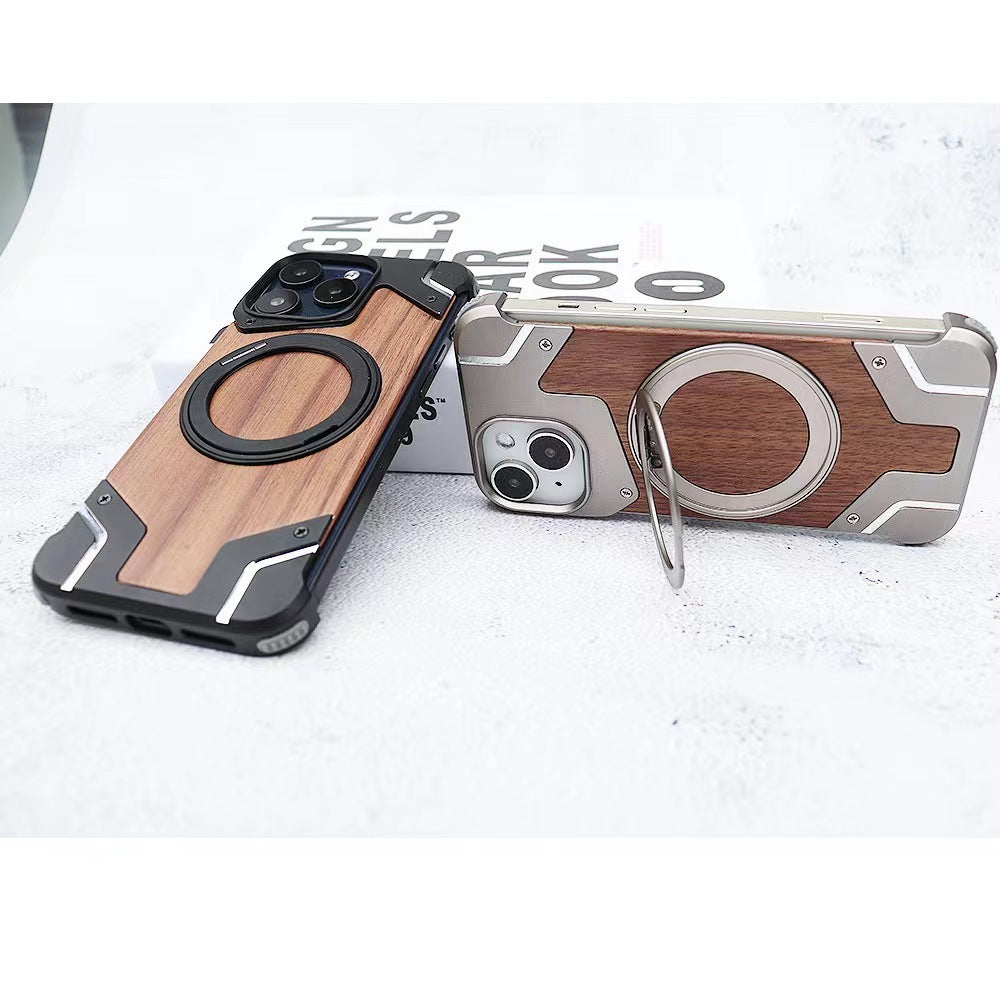 Coque Bois d'Atlas renforcé aux abords - Iphone series  La Coqueria