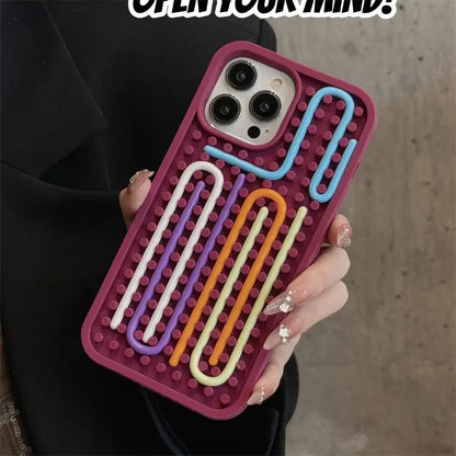 Coque iPhone – Le labyrinthe Chromatique  La Coqueria