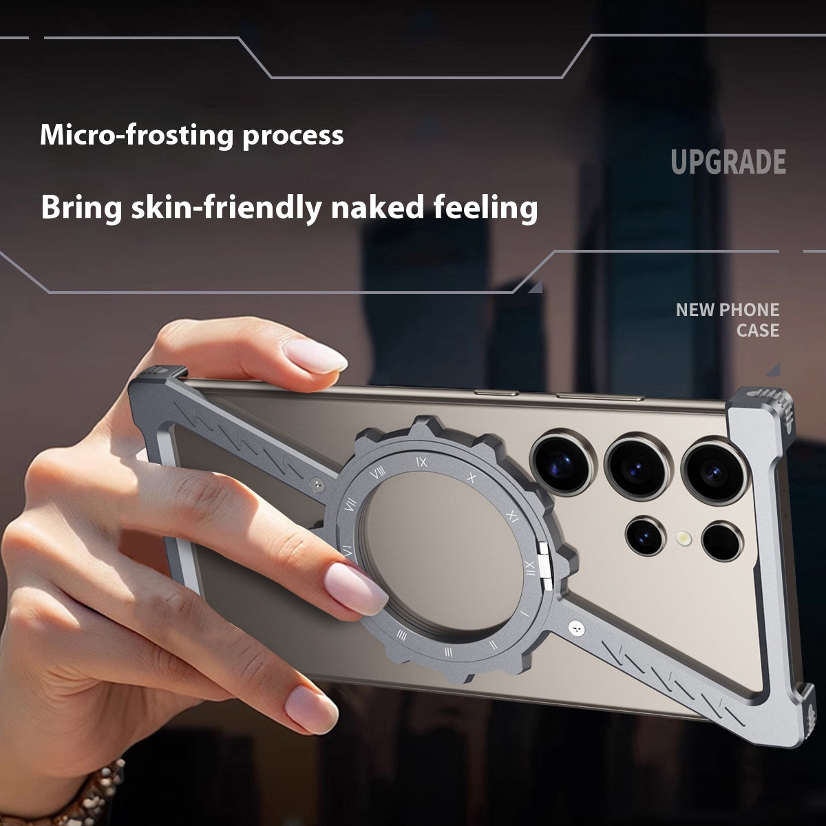 Ze coque - Métallique Blindée avec Support Rotatif pour Samsung Galaxy S  La Coqueria