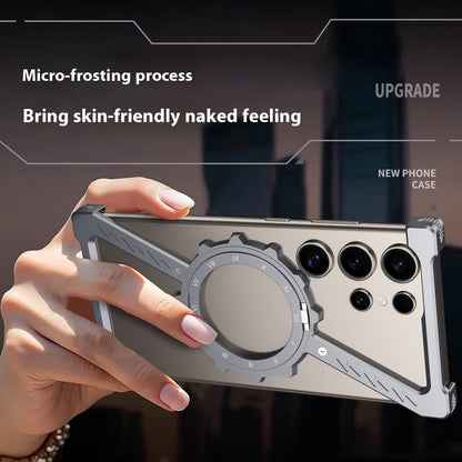 Ze coque - Métallique Blindée avec Support Rotatif pour Samsung Galaxy S  La Coqueria