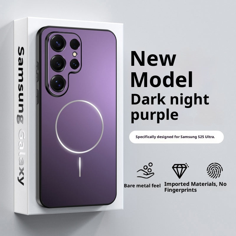 Coque Graphite Black, Finition Métallique Anti-Traces - Samsung S séries  La Coqueria