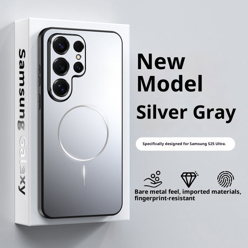 Coque Graphite Black, Finition Métallique Anti-Traces - Samsung S séries  La Coqueria