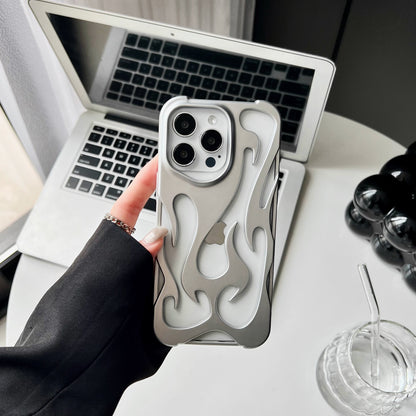Coque Flamme métallique pour Iphone