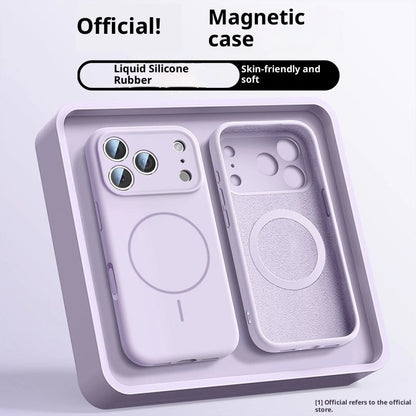 Coque Magnétique Silicone Liquide – MagSafe pour iPhone 17  La Coqueria