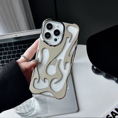 Coque Flamme métallique pour Iphone
