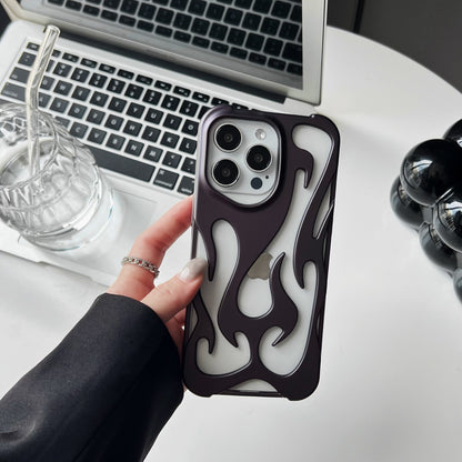 Coque Flamme métallique pour Iphone