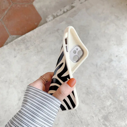 Ondes sauvages de Zèbre - Coque Iphone  La Coqueria