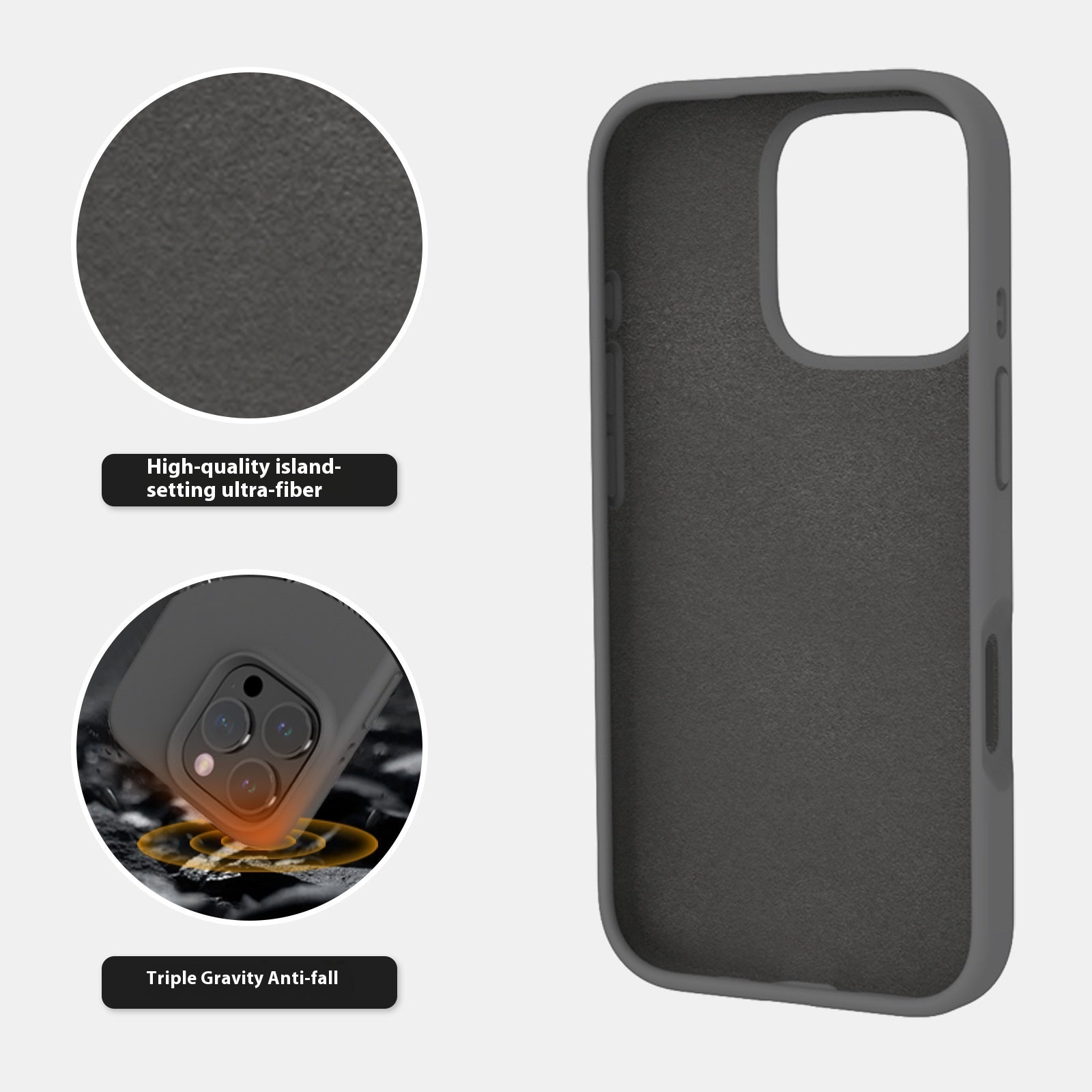 Coque Silkytouch Mat Antichoc - Iphone 16 séries  La Coqueria