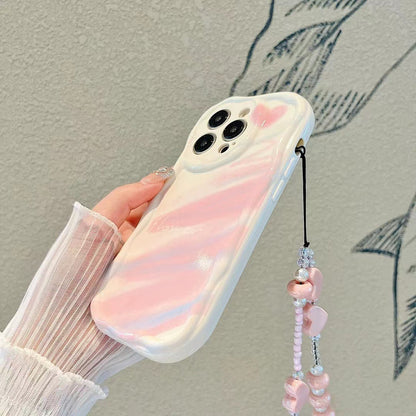 Coque pastel marbrée pour Iphone