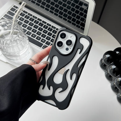 Coque Flamme métallique pour Iphone