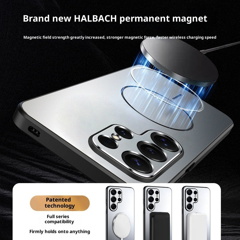 Coque Graphite Black, Finition Métallique Anti-Traces - Samsung S séries  La Coqueria