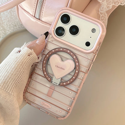 Coque Cœur Chocolat pour iPhone