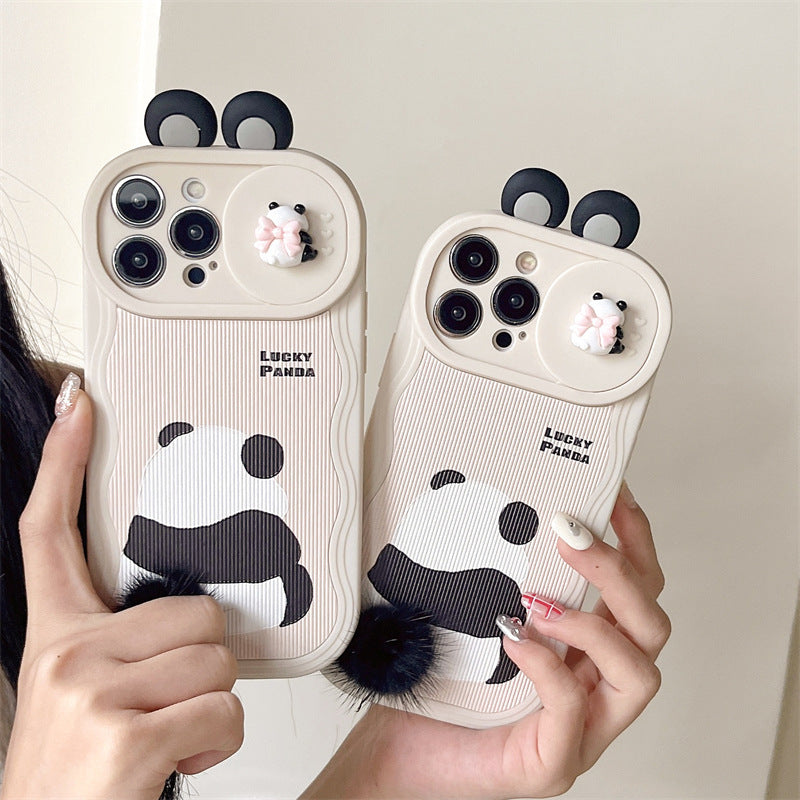 Coque Panda Peluche _ La Coqueria