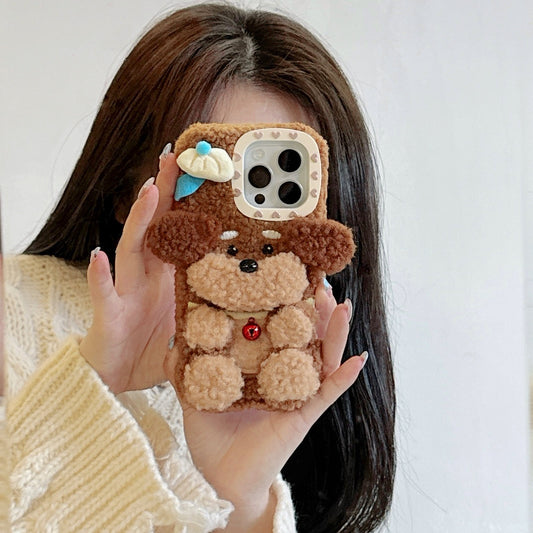 Coque Peluche "Comfy Teddy" - Iphone séries 12 à 16