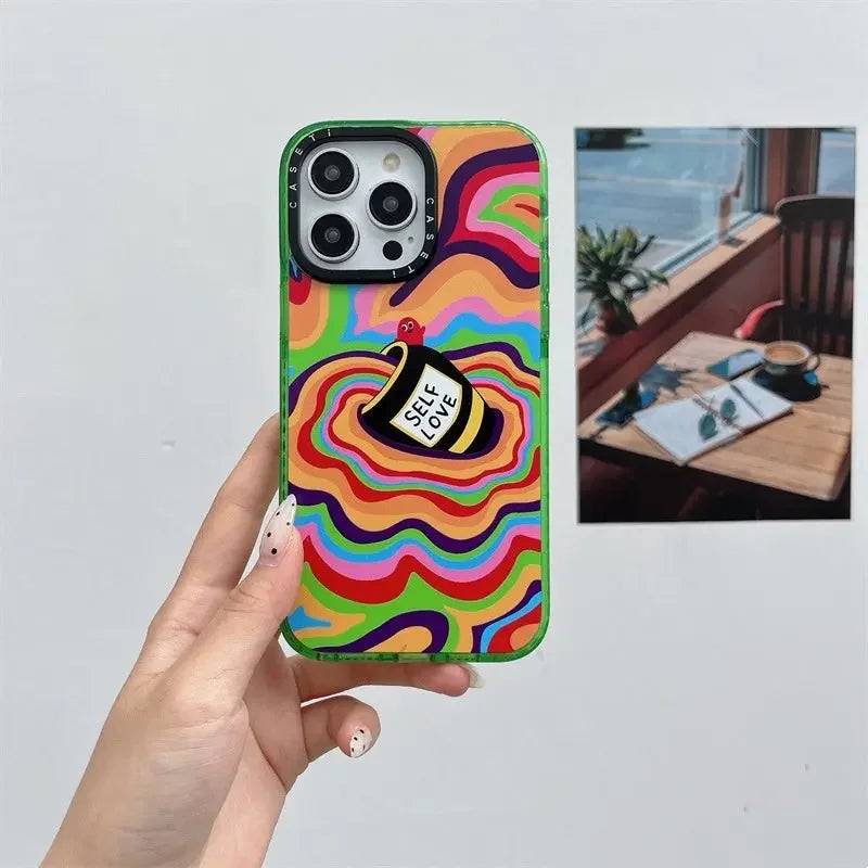 Coque Self Love et affirmation –  iPhone séries  La Coqueria