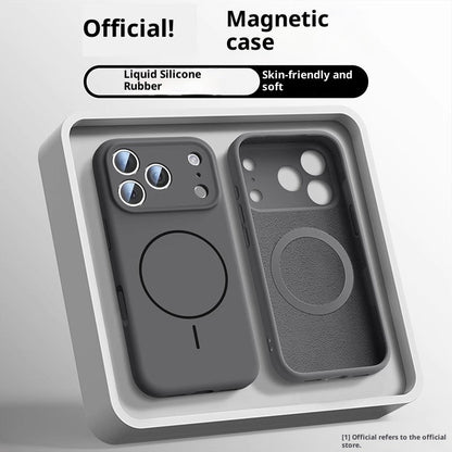 Coque Magnétique Silicone Liquide – MagSafe pour iPhone 17  La Coqueria