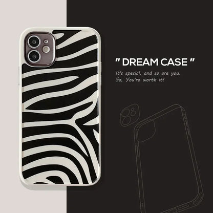 Ondes sauvages de Zèbre - Coque Iphone  La Coqueria