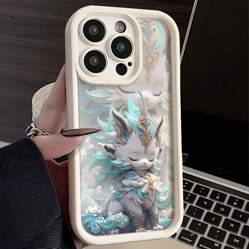 Coque Design Dragon Mythique - Iphone séries 11 à 15  La Coqueria