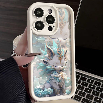 Coque Design Dragon Mythique - Iphone séries 11 à 15  La Coqueria