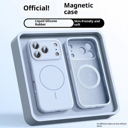 Coque Magnétique Silicone Liquide – MagSafe pour iPhone 17  La Coqueria