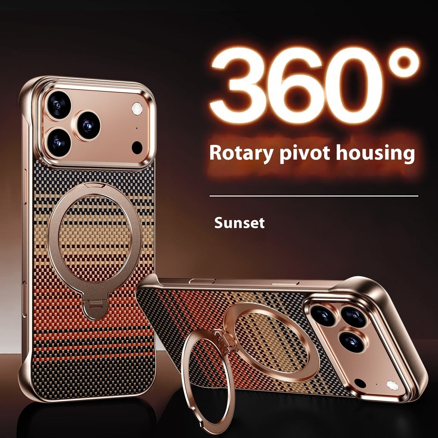 Coque Fibre d'Aramide - Iphone séries 14 à 17  La Coqueria