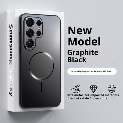 Coque Graphite Black, Finition Métallique Anti-Traces - Samsung S séries  La Coqueria