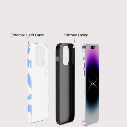 Coque Ondes Douces pour iPhone