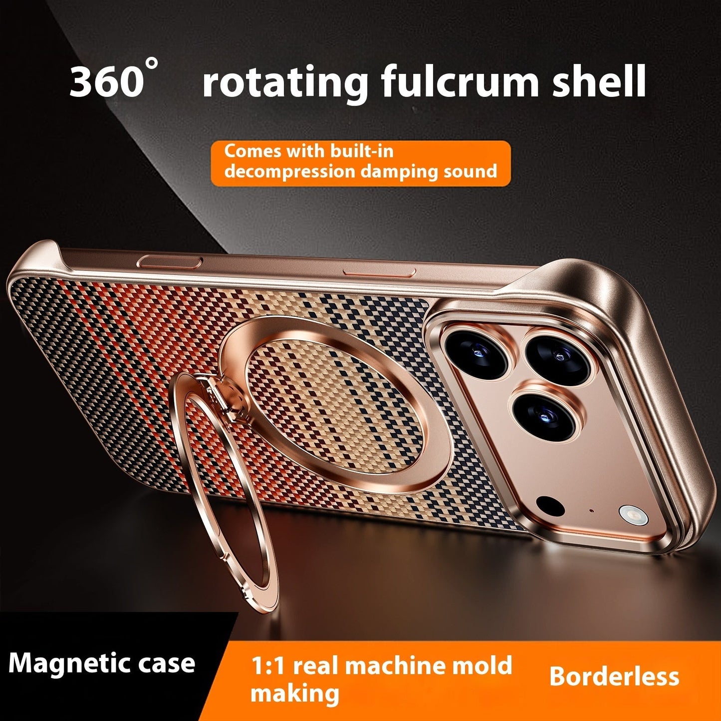 Coque Fibre d'Aramide - Iphone séries 14 à 17  La Coqueria