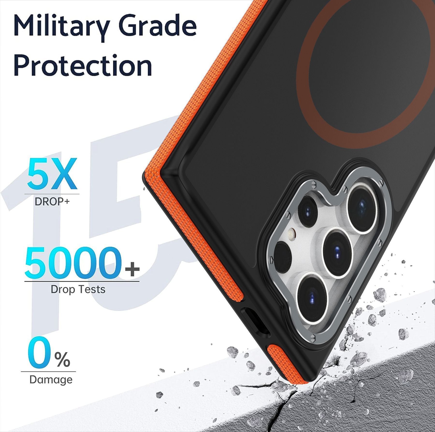 Coque MagSafe rafinée pour Samsung Galaxy  La Coqueria